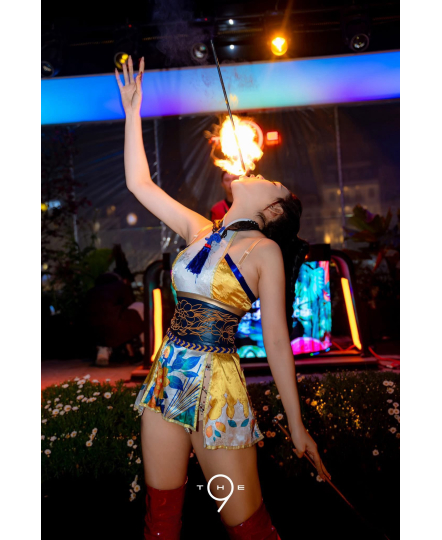 Thuê múa lửa – Dịch vụ xiếc múa lửa chuyên nghiệp cho sự kiện, khai trương, lễ hội | SinhNhat5Sao.com