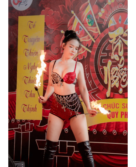 Thuê múa lửa – Dịch vụ xiếc múa lửa chuyên nghiệp cho sự kiện, khai trương, lễ hội | SinhNhat5Sao.com