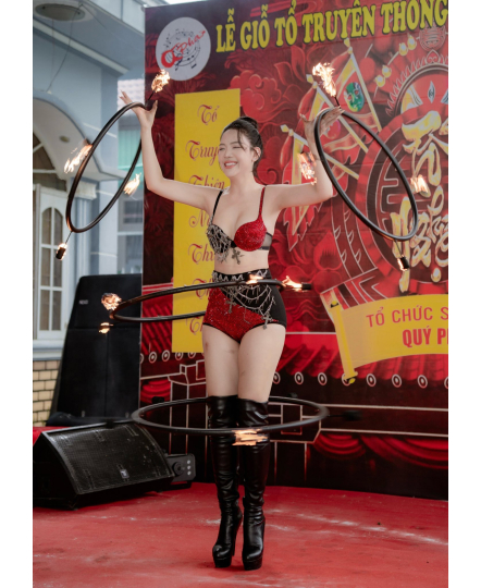 Thuê múa lửa – Dịch vụ xiếc múa lửa chuyên nghiệp cho sự kiện, khai trương, lễ hội | SinhNhat5Sao.com