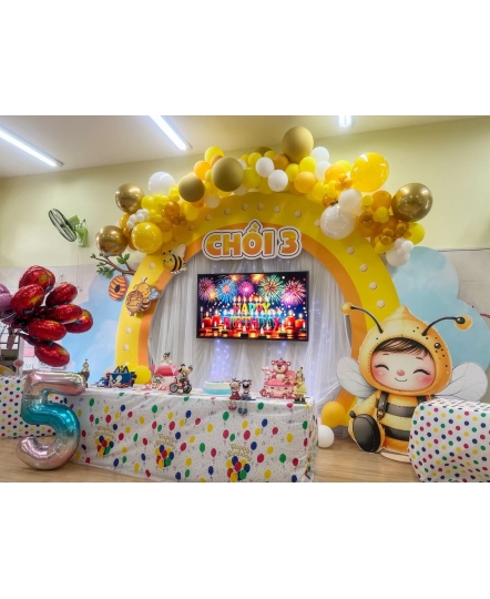 Trang Trí Sinh Nhật Độc Đáo Quận 10 – Dịch Vụ Trang Trí Sinh Nhật Cho Bé Trai, Bé Gái Đầy Sáng Tạo và Ấn Tượng