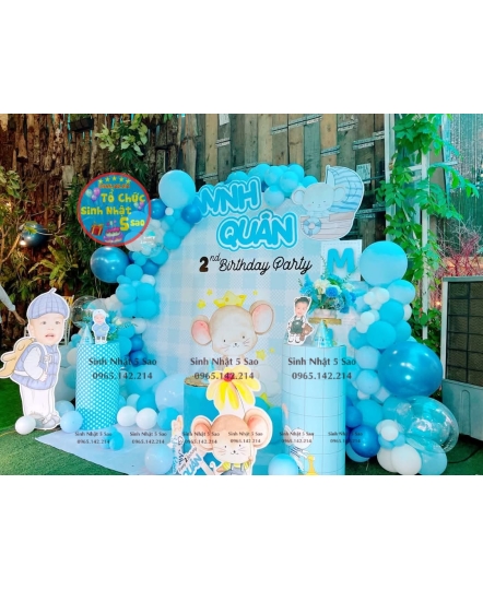 Trang Trí Sinh Nhật Quận 8 – Độc Đáo, Sáng Tạo Cho Bé Yêu | Sinh Nhật 5 Sao