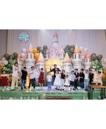 Dịch Vụ Trang Trí Sinh Nhật Quận 1 – Độc Đáo, Sáng Tạo Cho Bé Yêu Tại SinhNhật5Sao