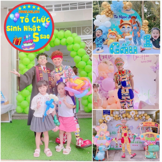 Chú hề sinh nhật - chú hề hoạt náo giá rẻ 