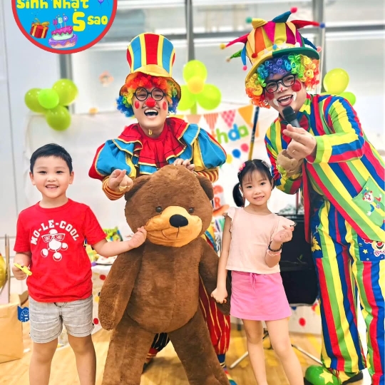 Thuê Chú Hề Sinh Nhật Phú Nhuận – Hoạt Náo Hài Hước, Ảo Thuật Độc Đáo