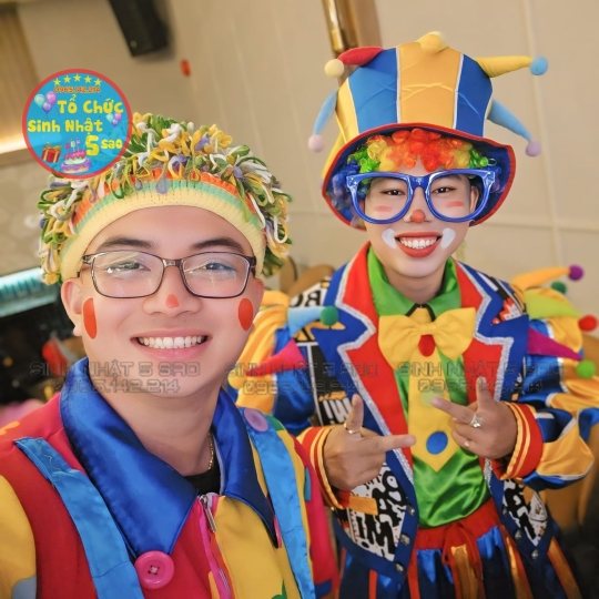 Thuê Chú Hề Sinh Nhật Tân Bình – Hoạt Náo Vui Nhộn, Ảo Thuật Độc Đáo