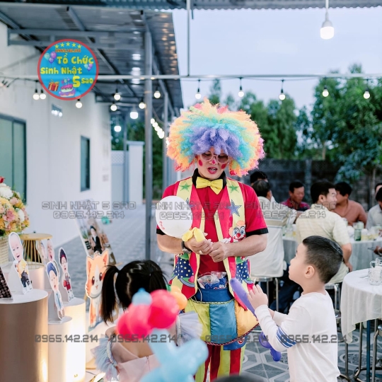 Thuê Chú Hề Sinh Nhật Tân Bình – Hoạt Náo Vui Nhộn, Ảo Thuật Độc Đáo