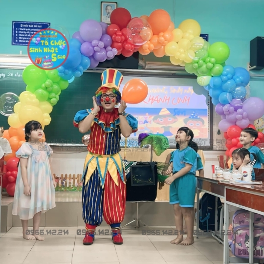 Thuê Chú Hề Sinh Nhật Tân Bình – Hoạt Náo Vui Nhộn, Ảo Thuật Độc Đáo
