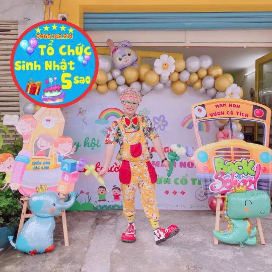 Chú hề sinh nhật - chú hề hoạt náo giá rẻ 