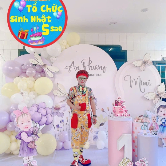 Chú hề sinh nhật - chú hề hoạt náo giá rẻ 