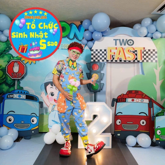 Chú hề sinh nhật - chú hề hoạt náo giá rẻ 