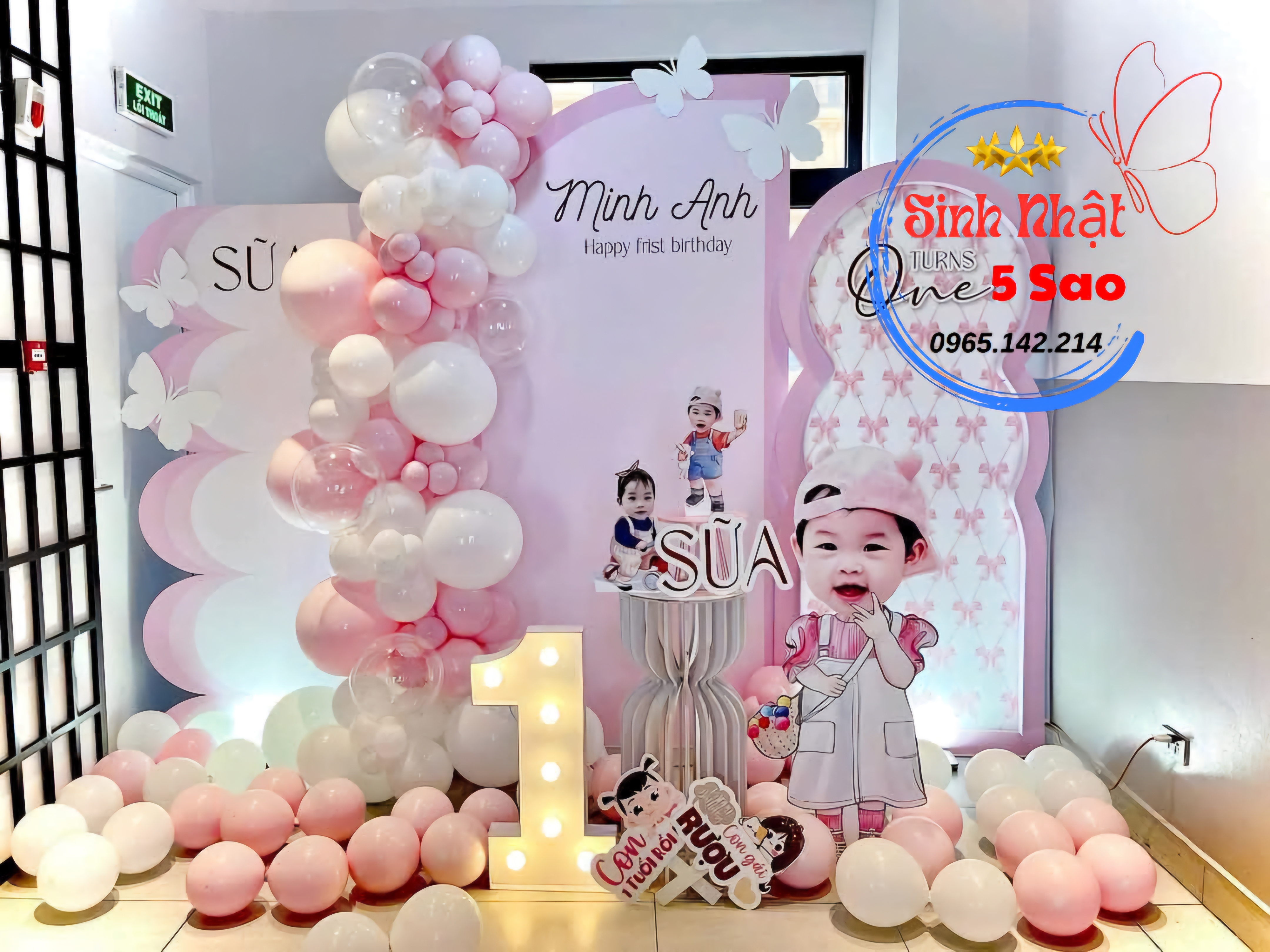 Trang Trí Sinh Nhật Cho Bé Gái