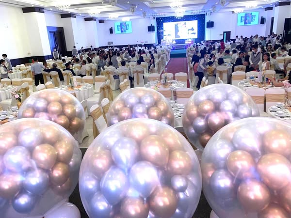 thuê bóng bong kích nổ giá rẻ