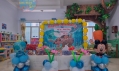 trang trí sinh nhật mầm non