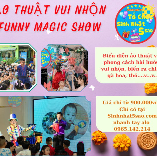 Cho thuê chú hề sinh nhật chuyên nghiệp – Dịch vụ chú hề 5 Sao tại HCM & Hà Nội