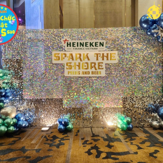 Đơn Vị Trang Trí Backdrop Year End Party Đẳng Cấp Cho Heineken