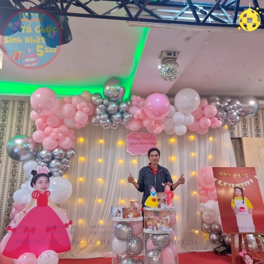 trang trí sinh nhật lung linh